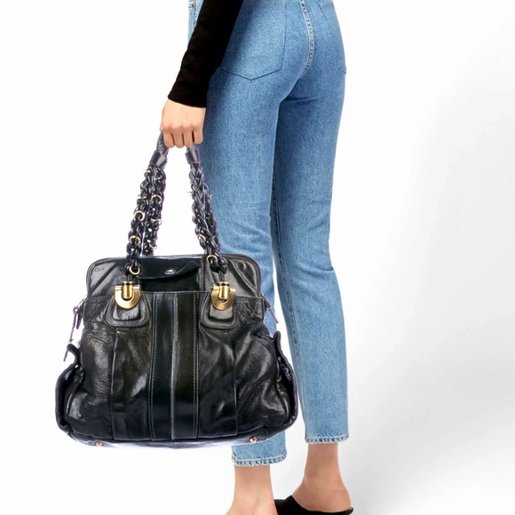 Chloe leather Heloise tote - Picture 5 of 5